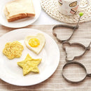 Kit com 5 forminhas para omelete, panqueca e ovos