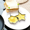 Kit com 5 forminhas para omelete, panqueca e ovos