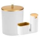 Kit lixeira de cozinha 5 L com dispenser