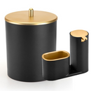 Kit lixeira de cozinha 5 L com dispenser