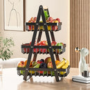 Fruteira de mesa aramada com 2 ou 3 andares