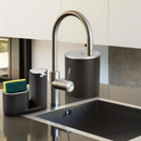Kit lixeira de cozinha 5 L com dispenser