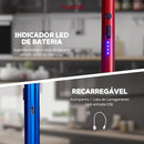 Acendedor recarregável para fogão e churrasqueira