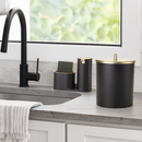 Kit lixeira de cozinha 5 L com dispenser