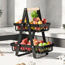Fruteira de mesa aramada com 2 ou 3 andares