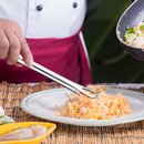 Pinça de cozinha em inox