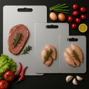 Tábua de cozinha antibacteriana em titânio