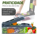 Cortador multifuncional de legumes, frutas e vegetais