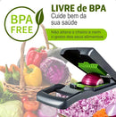 Cortador multifuncional de legumes, frutas e vegetais