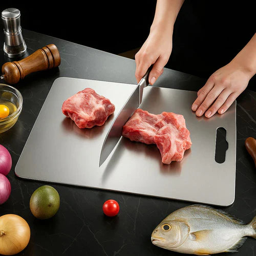 InoxClean - Tábua de Cozinha de Titanium Antibacteriana - Entrega Grátis
