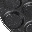Frigideira antiaderente com 7 furos para ovos e omeletes