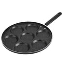 Frigideira antiaderente com 7 furos para ovos e omeletes
