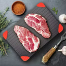 Tábua condutora para descongelar carnes