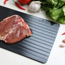Tábua condutora para descongelar carnes