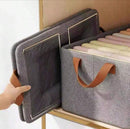 Caixas organizadoras dobráveis para roupas