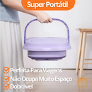 Mini máquina de lavar elétrica portátil com cesto centrifuga