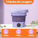 Mini máquina de lavar elétrica portátil com cesto centrifuga
