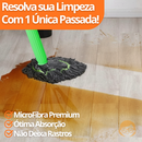 Esfregão giratório 2 em 1 com sistema de desidratação
