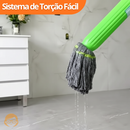 Esfregão giratório 2 em 1 com sistema de desidratação