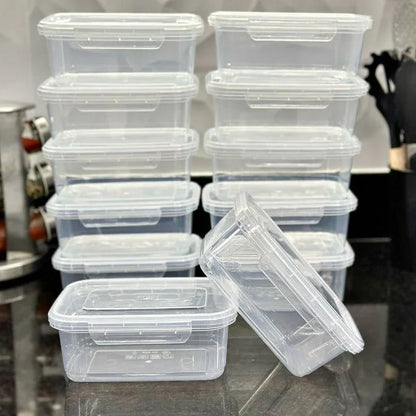 Kit 10 Marmitas com Travas Laterais