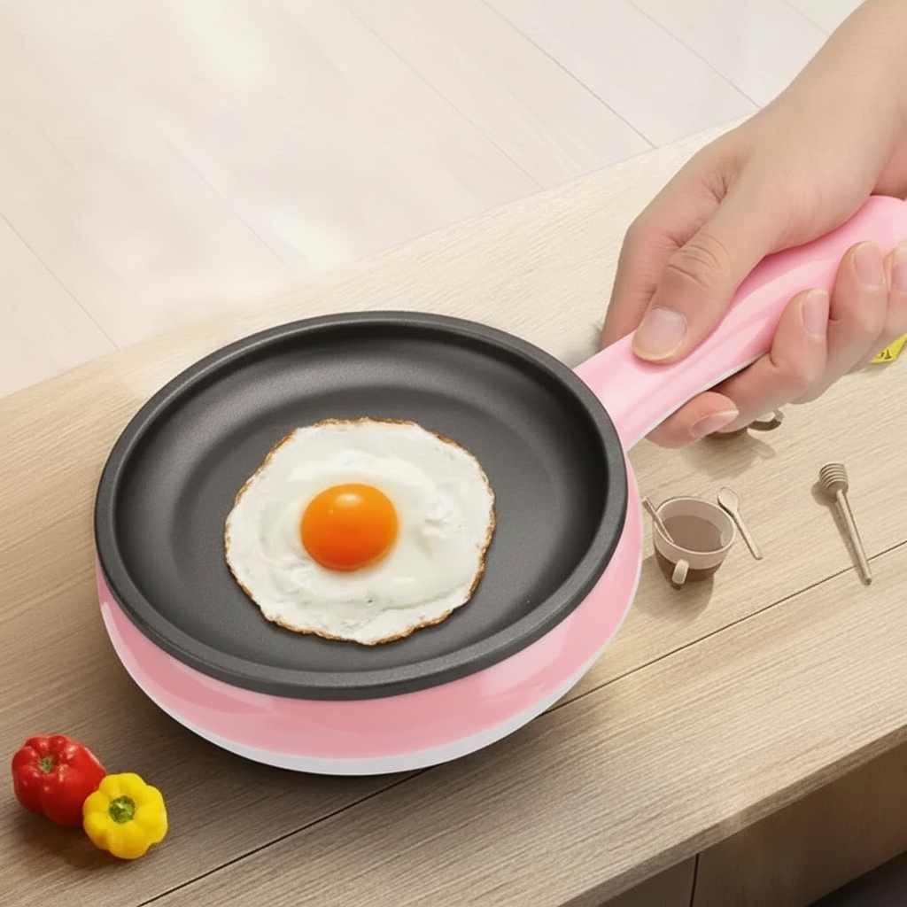 PanFlex - Frigideira Elétrica Antiaderente Com Suporte para Cozinhar até 14 Ovos - Entrega Grátis