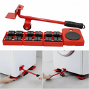 Kit para mover móveis com alavanca e deslizadores