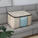 Caixa organizadora para roupas de cama com proteção contra poeira