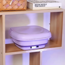 Mini máquina de lavar elétrica portátil com cesto centrifuga