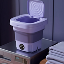 Mini máquina de lavar elétrica portátil com cesto centrifuga