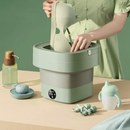 Mini máquina de lavar elétrica portátil com cesto centrifuga