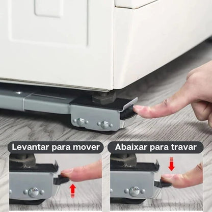 RodaMax – Suporte Deslizante com Rodinhas - Entrega Grátis