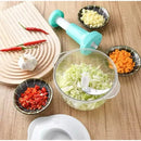 Processador manual multifuncional de alimentos