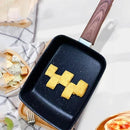 Frigideira japonesa antiaderente quadrada para omelete