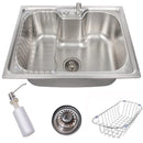 Cuba gourmet de cozinha em aço inox 50 x 40 cm
