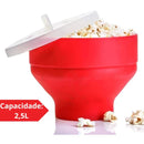 Pipoqueira de micro-ondas em silicone
