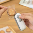Mini seladora recarregável para embalagens plásticas