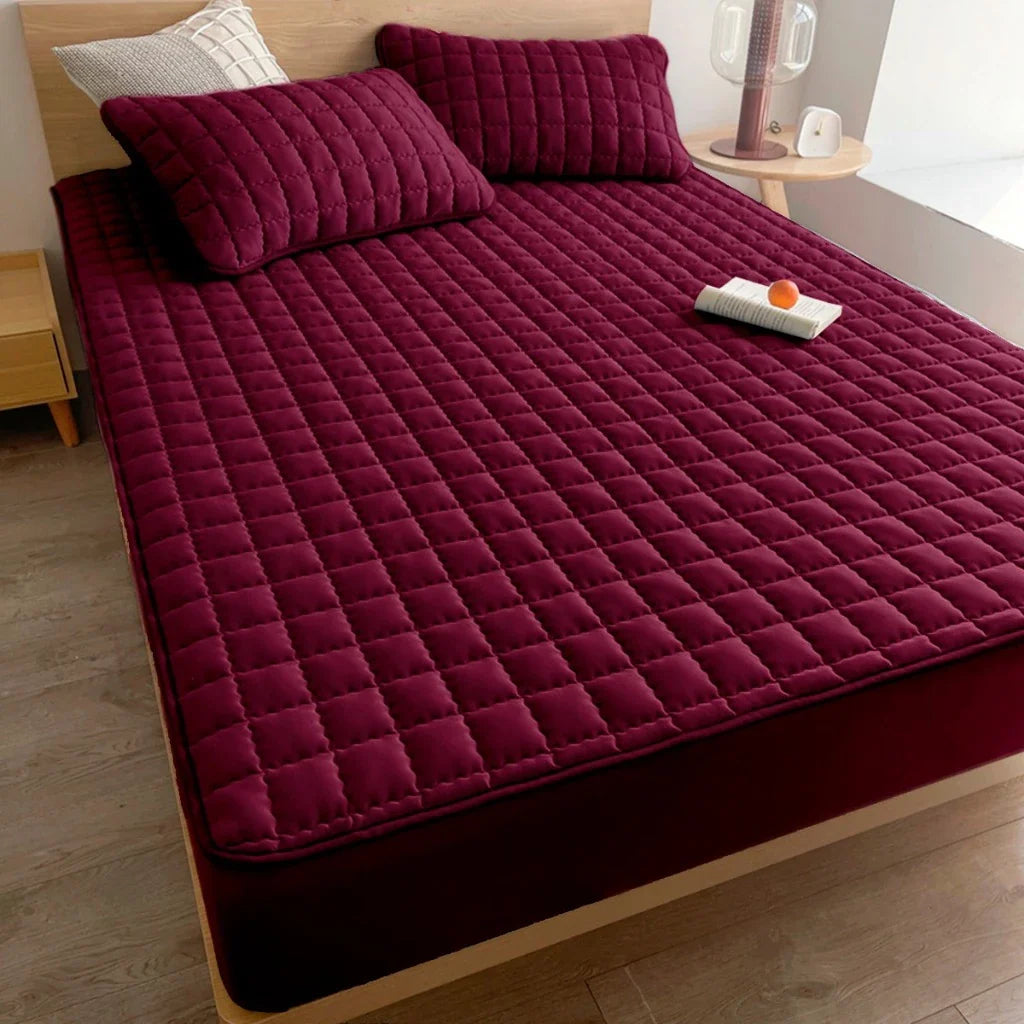 Capa Para Colchão Impermeável Matelado Com Elástico - Entrega Grátis