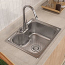 Cuba gourmet de cozinha em aço inox 50 x 40 cm