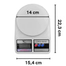 Balança digital de cozinha de 1 g a 10 kg