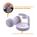Escova lava-louça com dispenser de detergente