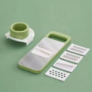 Fatiador manual 5 em 1 para legumes e vegetais em aço inox