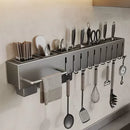 Porta-facas e utensílios de cozinha em ferro