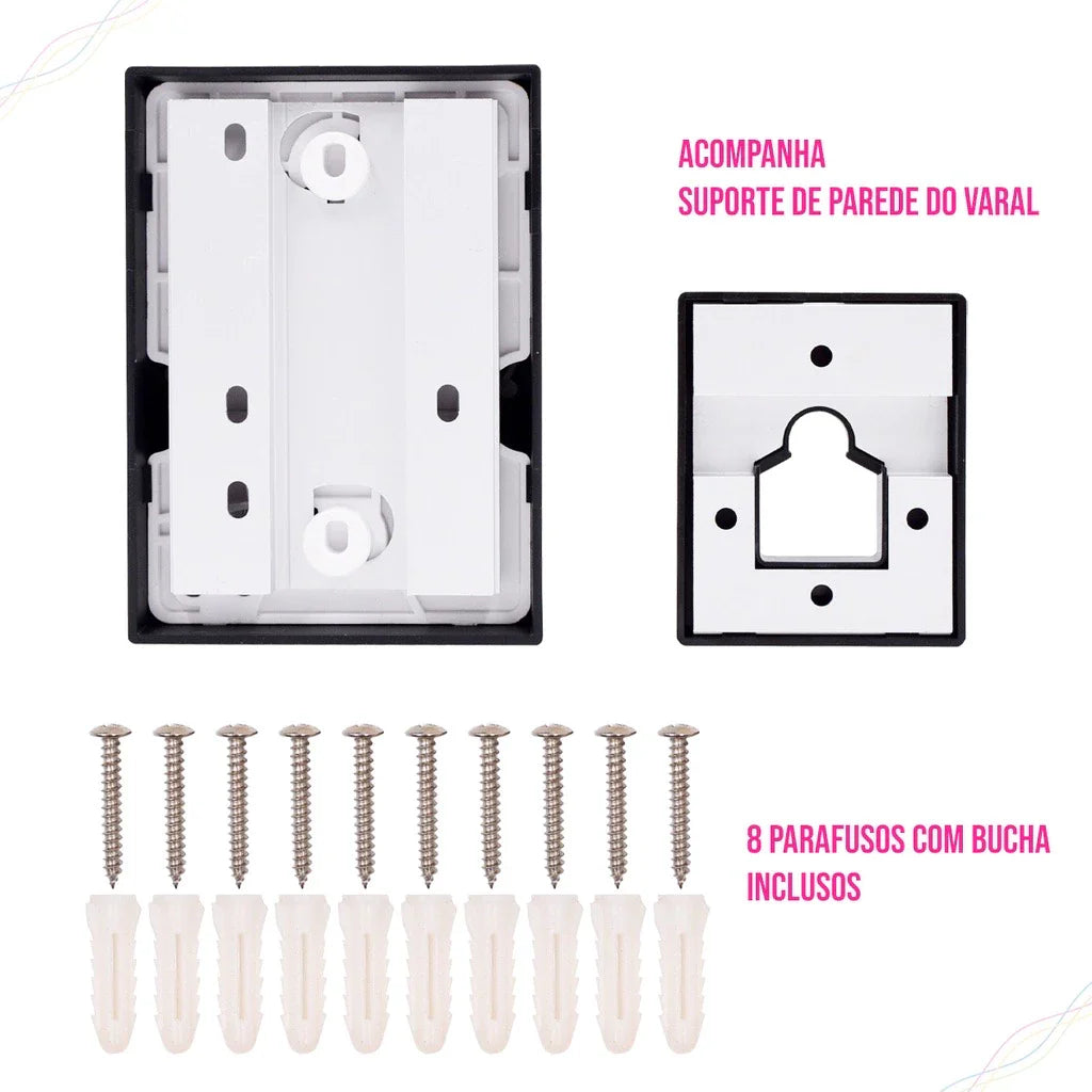 FlexDry - Varal Retrátil Com 4 Metros Para Lavanderia e Espaços Pequenos - Entrega Grátis