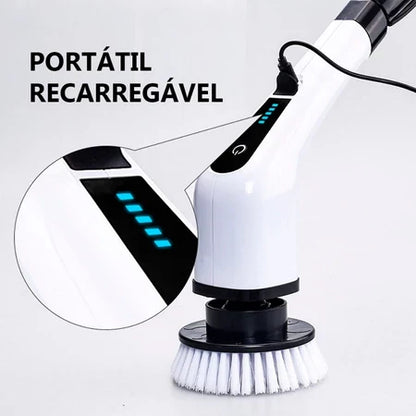 CleanMax - Escova Eletrica de Limpeza 7 em 1 Sem Fio Multiuso Pratica Para Casa - Entrega Grátis