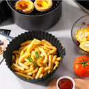 Kit com 6 formas de silicone para fritadeira Air Fryer