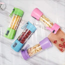 Mini liquidificador portátil recarregável com 6 lâminas
