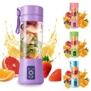 Mini liquidificador portátil recarregável com 6 lâminas