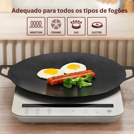 Grilux - Panela Coreana Revestimento Antiaderente Premium  - Entrega Grátis