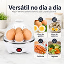 Cozedor de ovos elétrico portátil