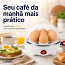 Cozedor de ovos elétrico portátil